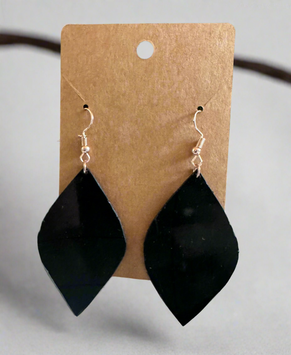 Vinyl Revord Earrings