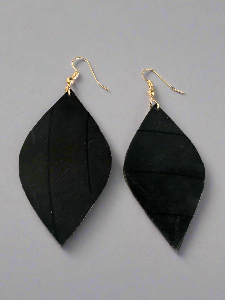 Vinyl Revord Earrings