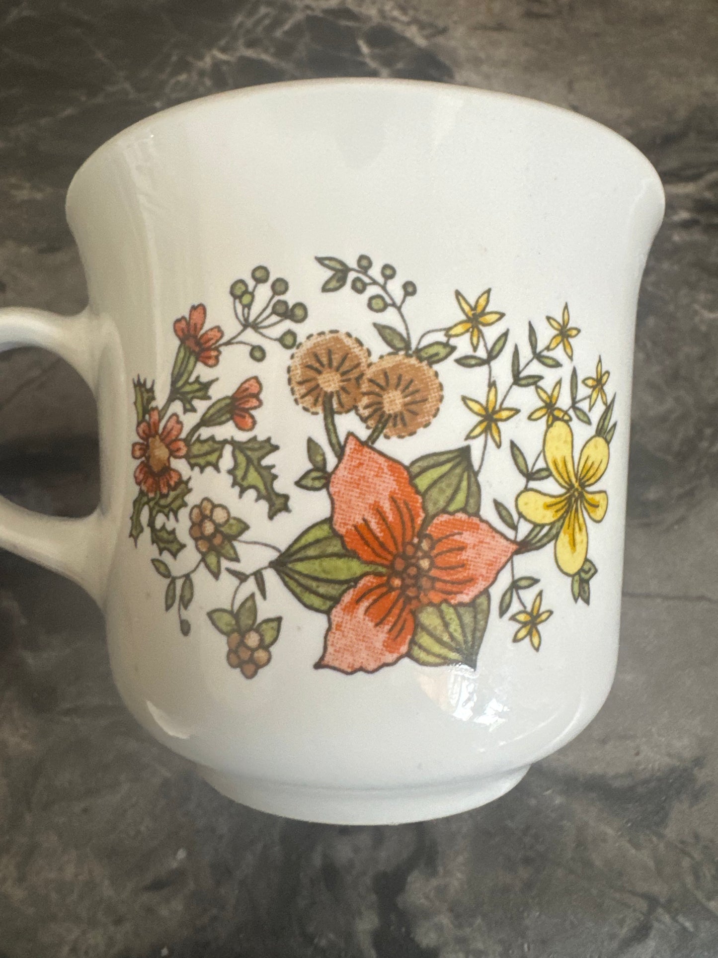 Vintage Candle Tea Cup